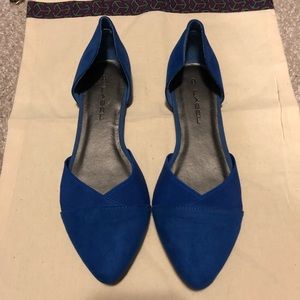 NWT. BLUE FLATS. C LABEL.